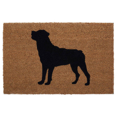 Rottweiler Dog Coir Doormat | Filta