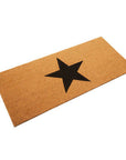 Black Star Extra Large Coir Doormat | Filta