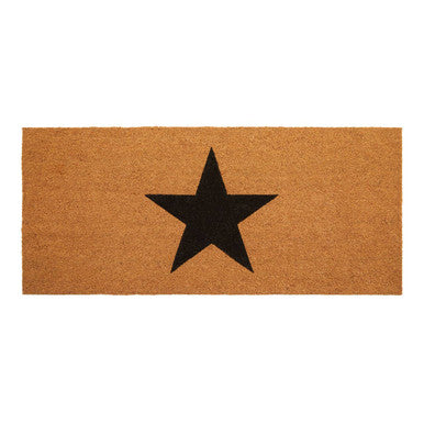 Black Star Extra Large Coir Doormat | Filta