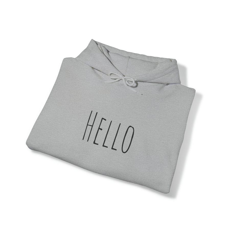 Graphic Print Unisex Hooded Sweatshirt