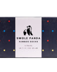 Multi Spot Sock Box - 3 Pairs of Bamboo Socks (His)