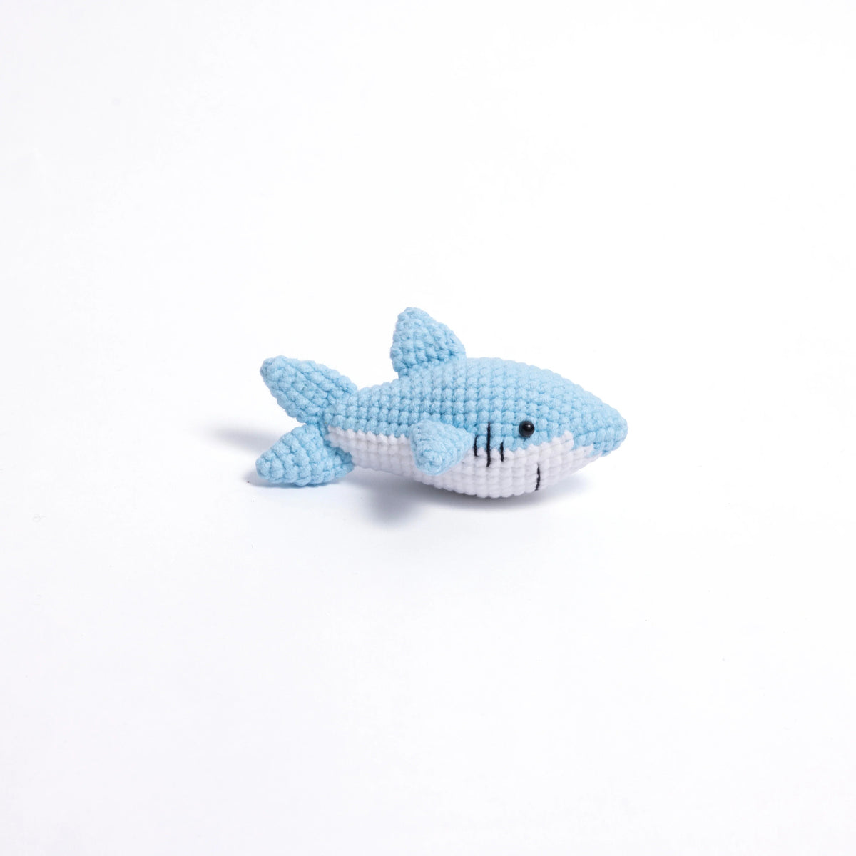 Cheeky Crochet Shark Charm