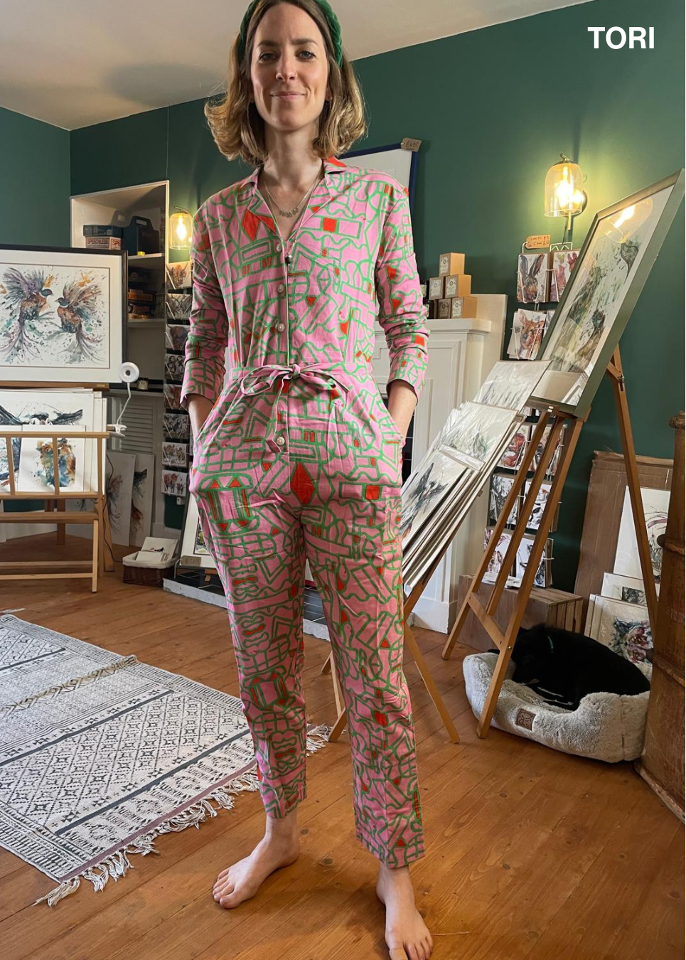 Organic Cotton &amp; Linen Jumpsuit