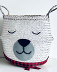 Polar bear basket - medium