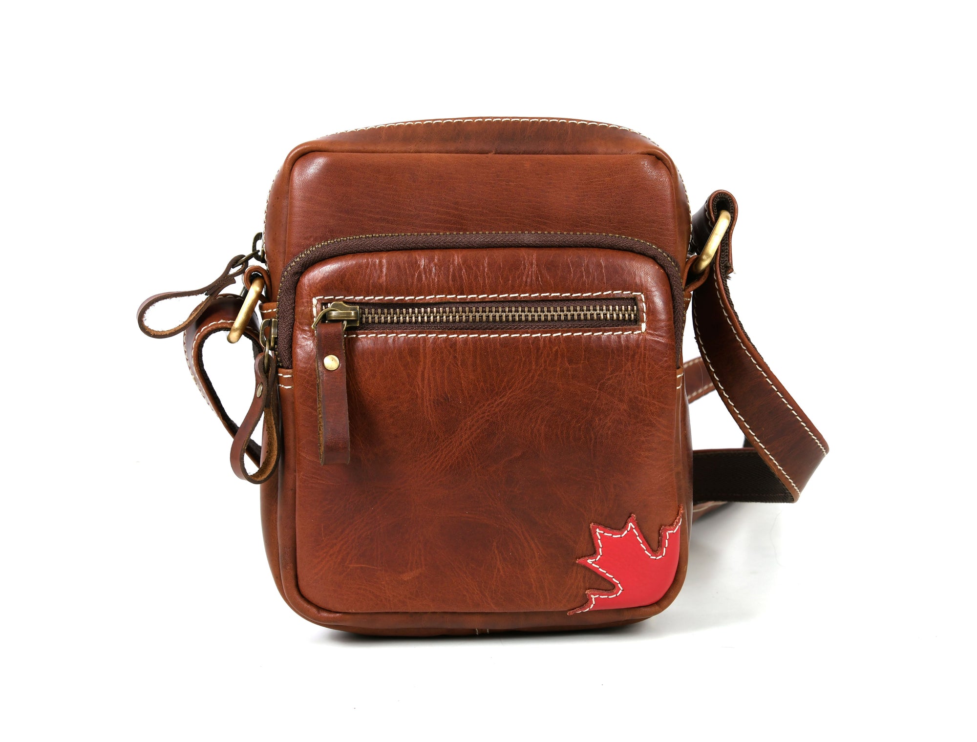 Leather Flight Crossbody Bag – Stylish &amp; Travel Ready