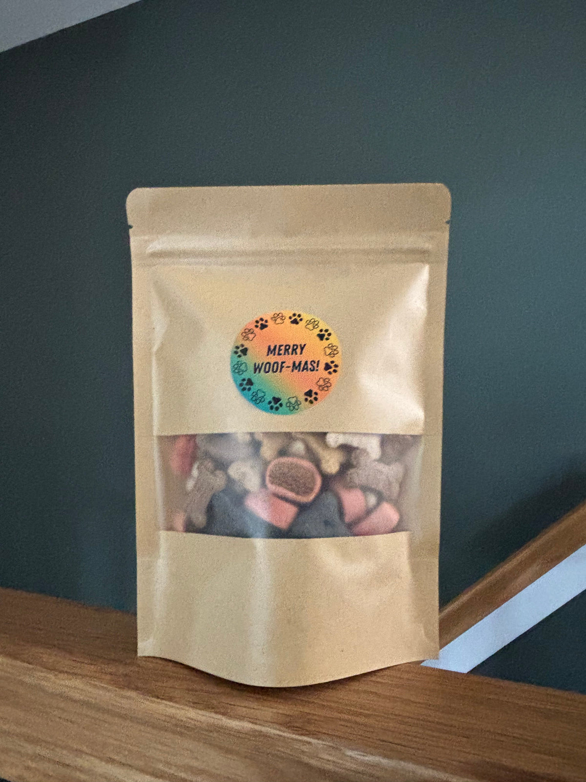 Merry Woof-Mas Christmas Treat Pick n Mix Biscuit Treats 150g