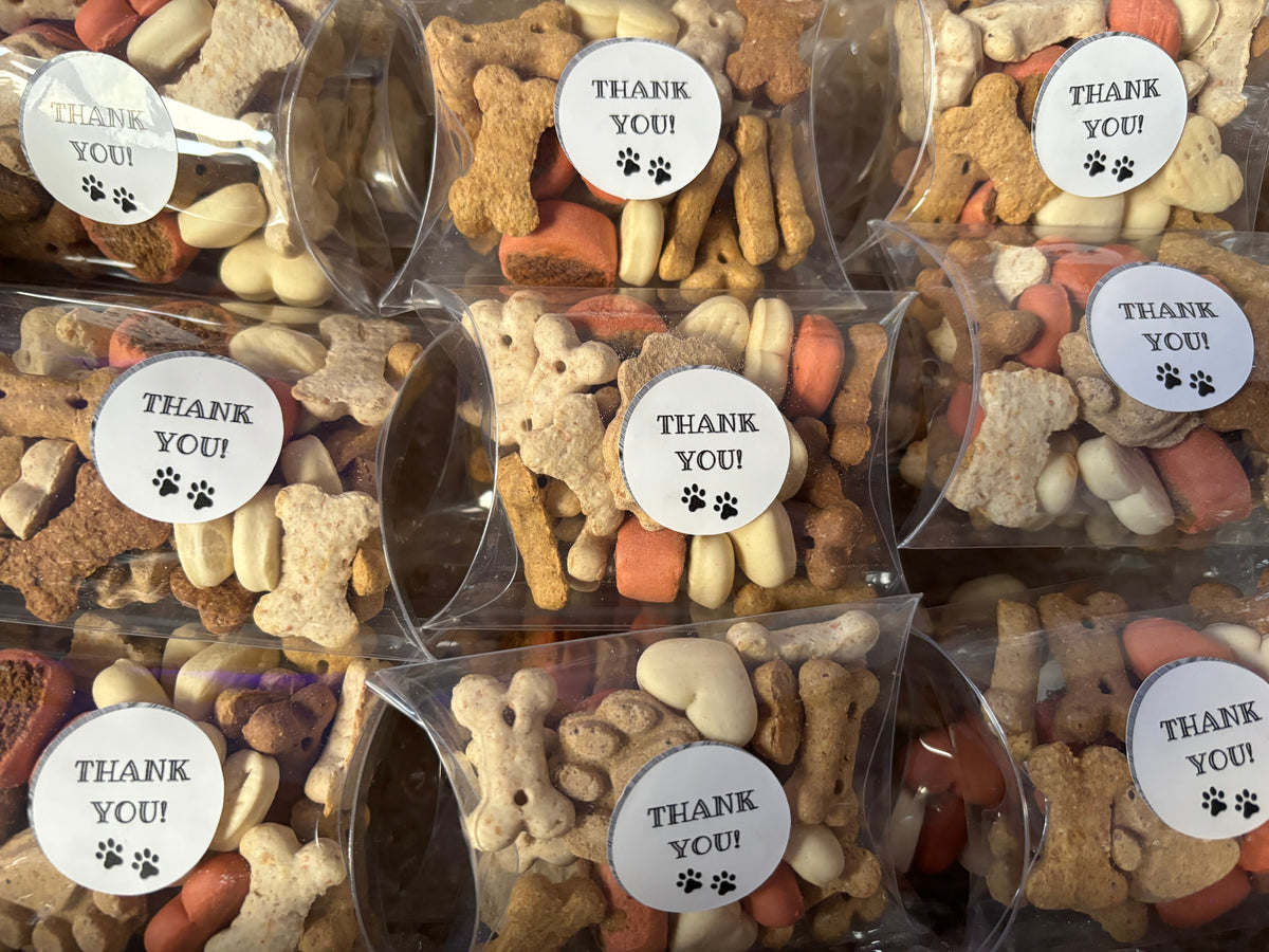 Dog Biscuit Treats - Pick N Mix Thank You Boxes