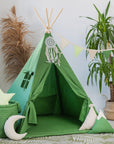 Ultimate Tipi Tent Set for Kids – Creative & Comforting Play Space by Sówka at brixbailey.com