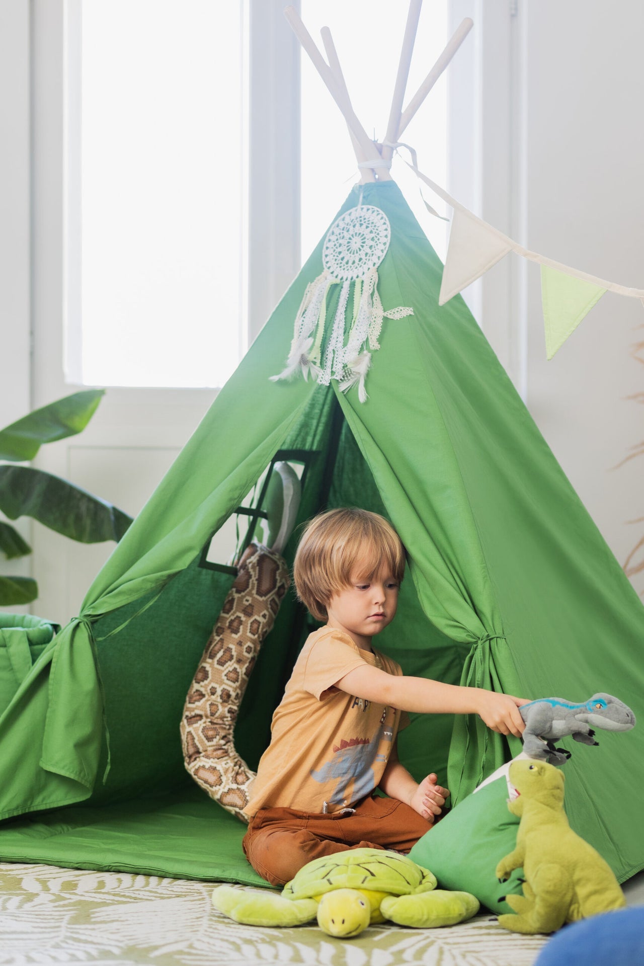 Charming Tipi Tent Set for Kids – Creative &amp; Cozy Play Area by Sówka at brixbailey.com