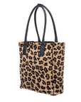 NEW Leopard Leather Day Tote Bag for Daily Style