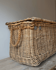 Victorian Industrial Basket On Wheels