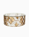 Gold Nesting Coffee Table, Marble