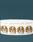 Royal Tableware: Cavalier King Charles Spaniel Ceramic Dog Bowl for Distinguished Diners