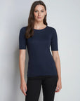 Half Sleeve Crew Neck Cotton Modal T-shirt