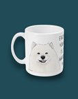Samoyed Stalker: The Mug That Watches Your Every Sip
