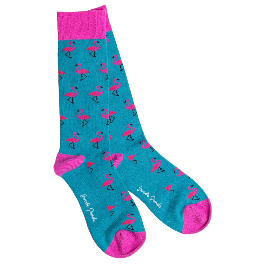 Elephant &amp; Flamingo Bamboo Sock Bundle - Four Pairs