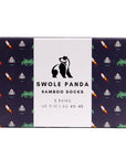 Outer Space Sock Box - 3 Pairs of Bamboo Socks (His)