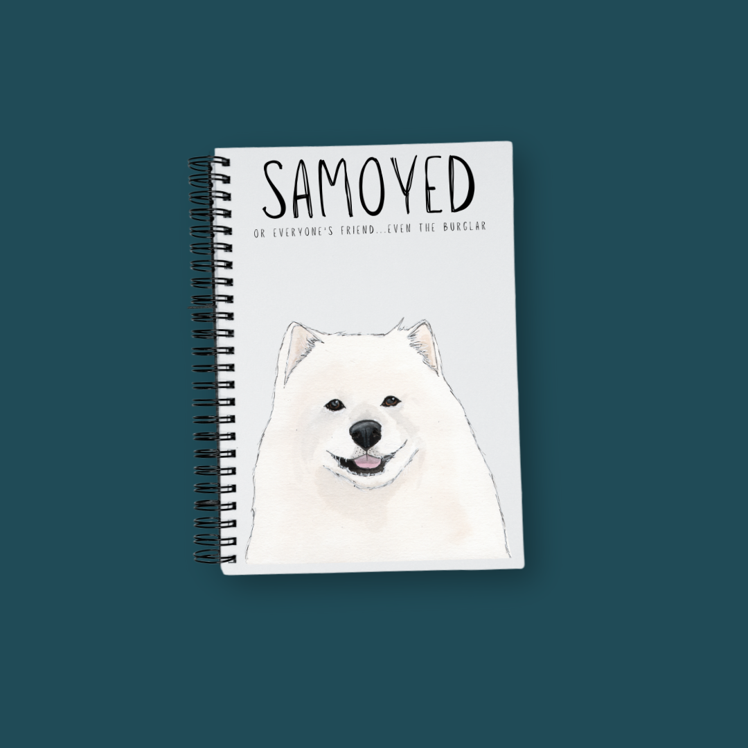Fluff &amp; Scribbles: The Samoyed Notebook of Unleashed Ideas