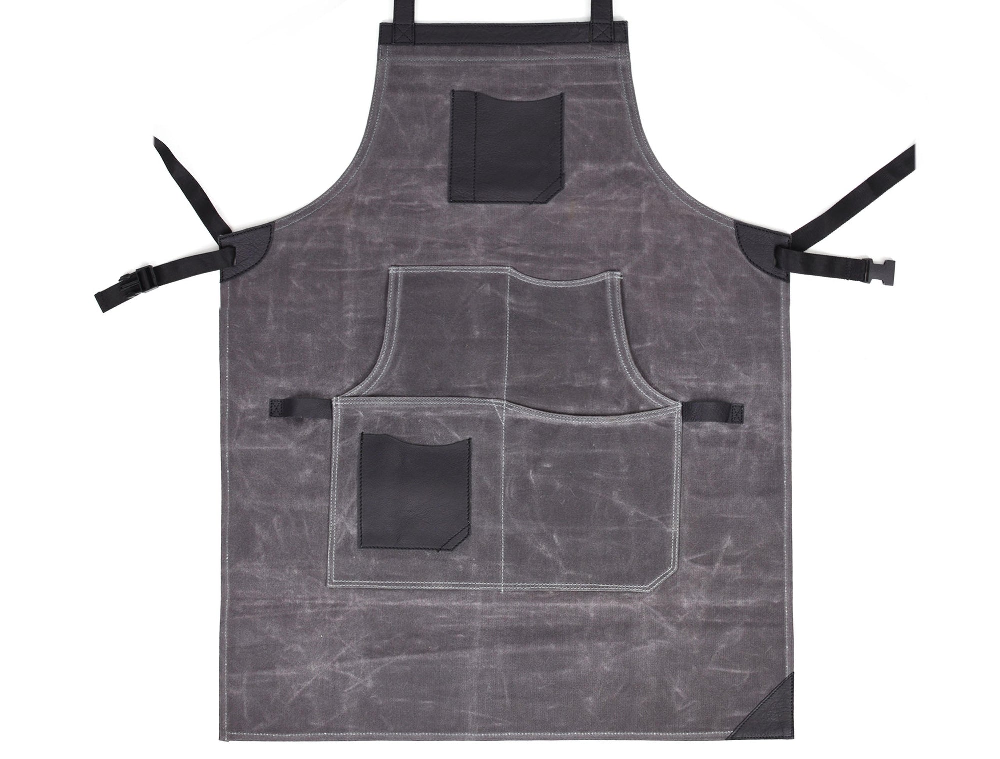 Arucas Leather Canvas Apron
