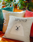 Samoyed Cushion Cover: Everyone’s Friend, Even the Burglar – Add Some Fun to Your Couch!