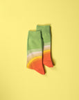Premium colorful fashion socks for men, luxury cotton blend pack of 4 pairs, stylish sporty designs, trending best-selling statement socks by Body and I at brixbailey.com