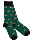 Tractor Bamboo Socks