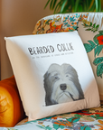The Bearded Collie Cushion Cover: For the Chaos & Cuddles You Never Knew You Needed!