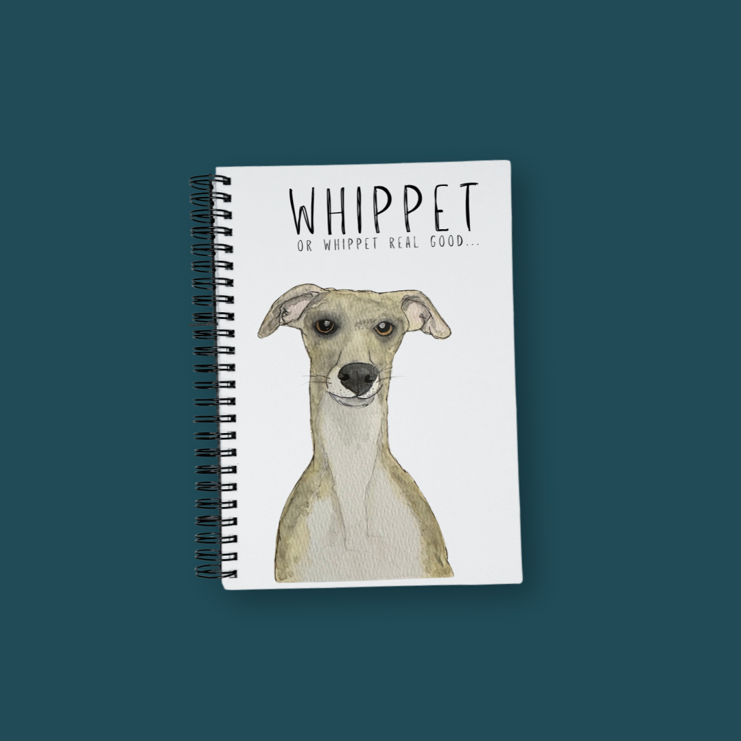 Whippet Real Good – The Notebook for Zoomie-Fueled Genius!