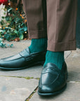 Racing Green Bamboo Boot Socks