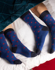 Love Heart Sock Box - 3 Pairs of Bamboo Socks (His)