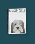 The Bearded Collie Notebook of Genius: Paws, Chaos and Scribbles
