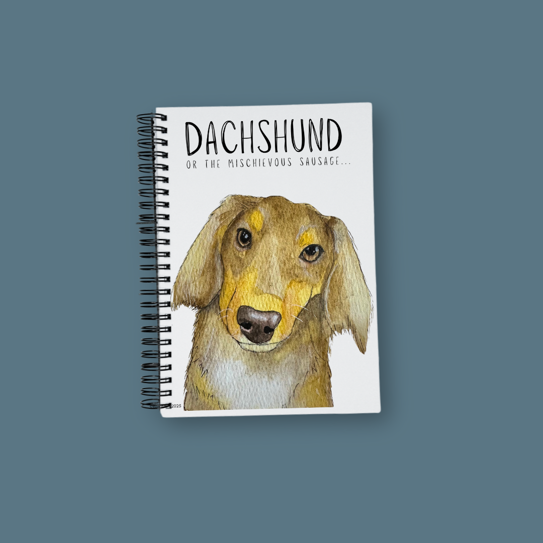 Dachshund Diaries – The Notebook You’ll Love to Paw-se Over!