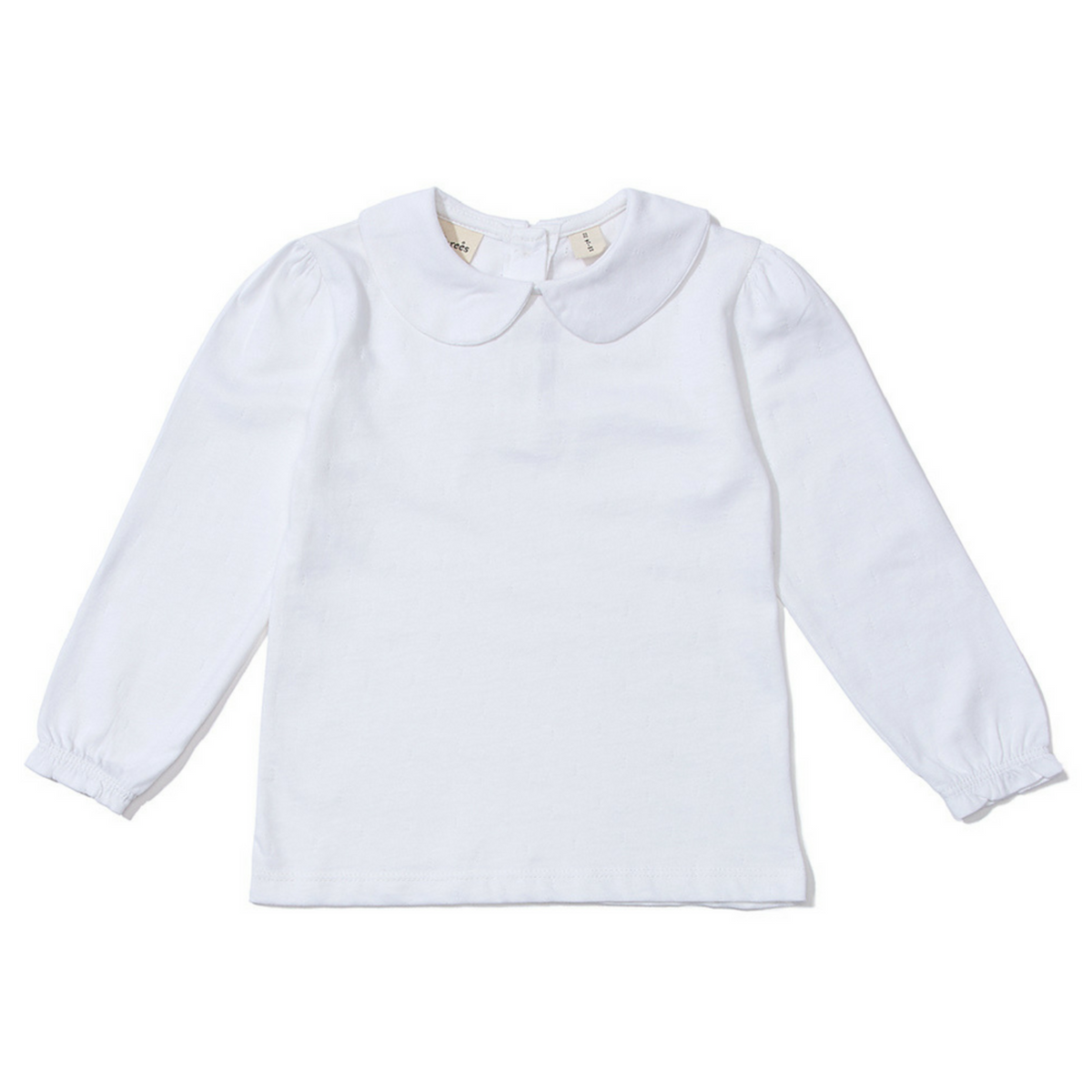 Peter Pan Collar - White