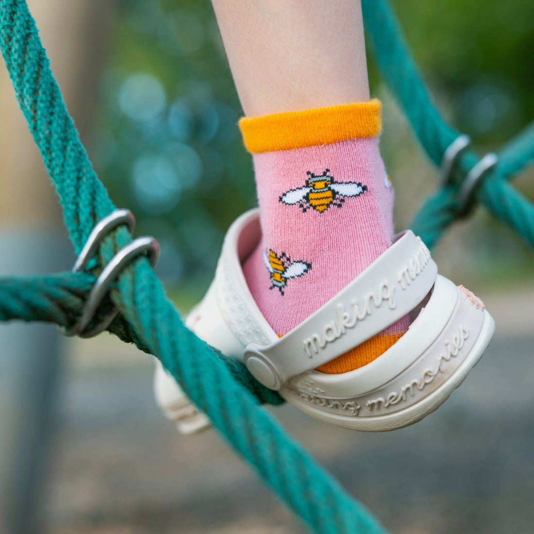 Bumblebee Matching Bamboo Socks (Adult &amp; Child)