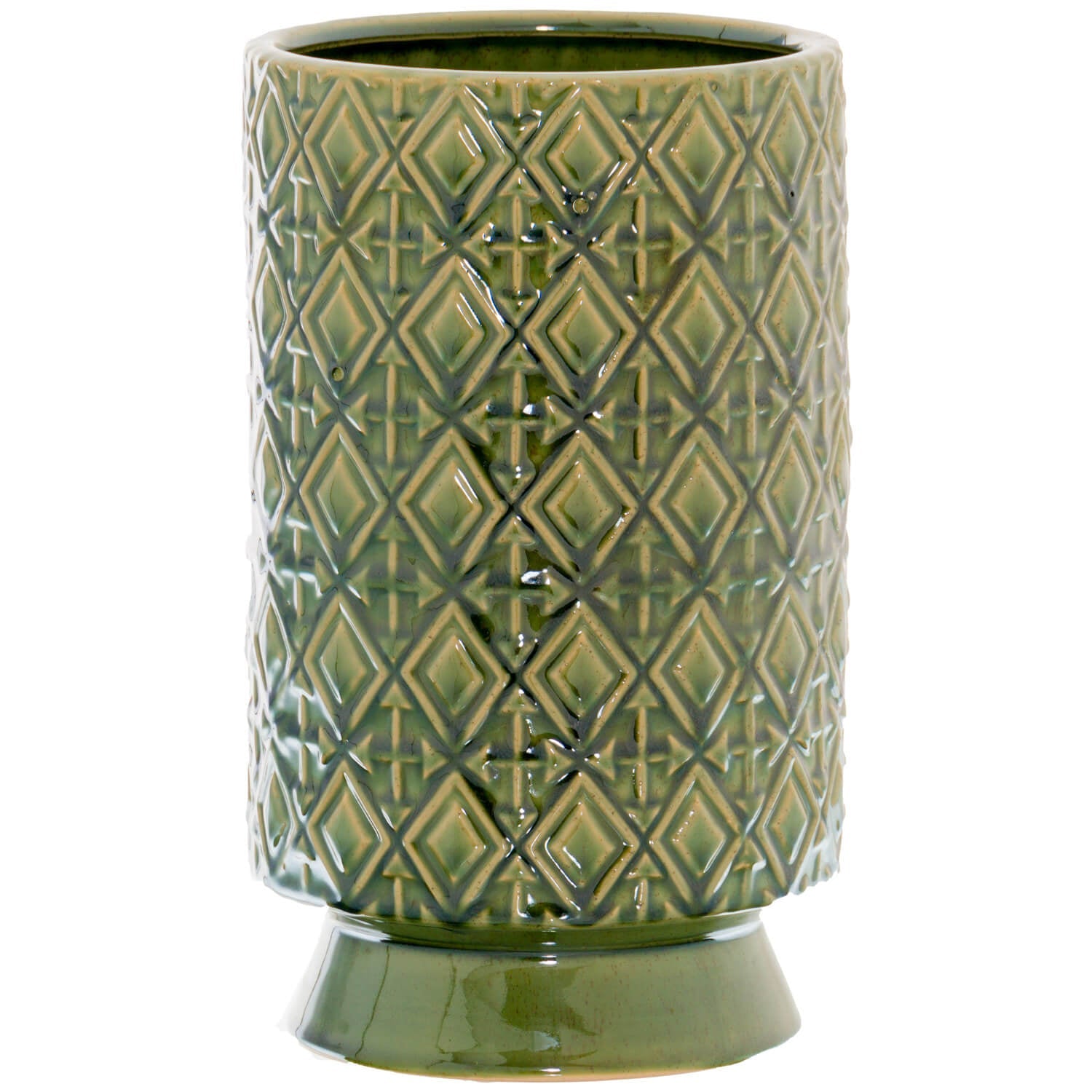 Elegant Seville Olive Paragon Vase | Timeless Home Decor