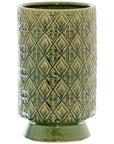 Elegant Seville Olive Paragon Vase | Timeless Home Decor