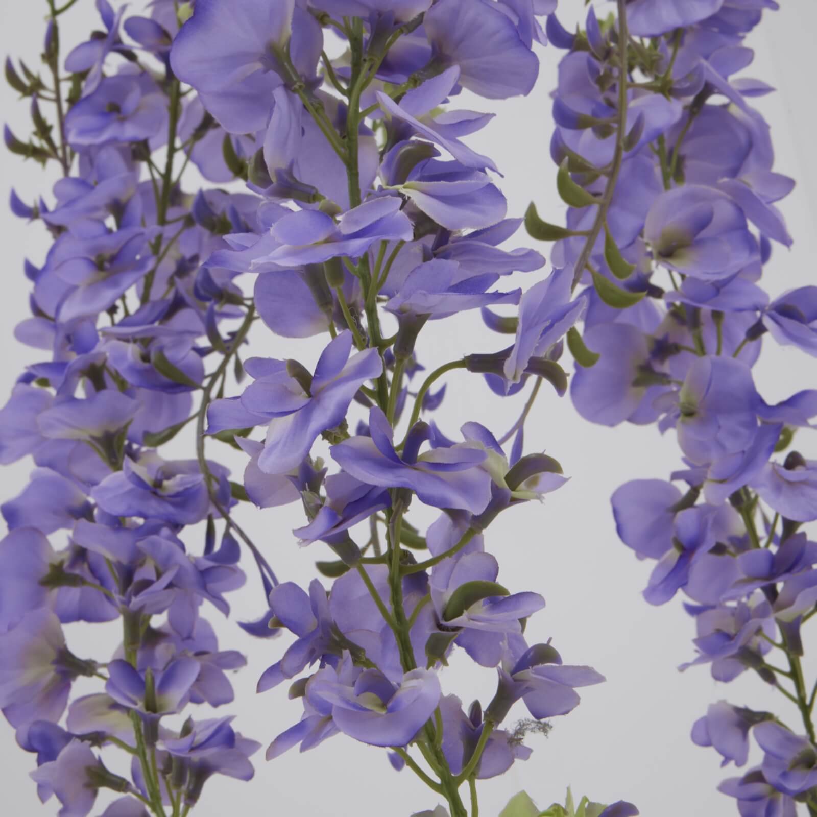 Purple Wisteria Faux Flower Stem 180 cm