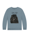 Cozy Black Chow Chow Child's Sweatshirt – Adorable Dog-Themed Kids' Clothing
