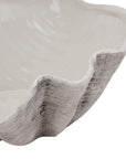 Handcrafted Ceramic Shell Bowl Coastal Style