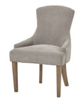 Taupe Woven Dining Chair