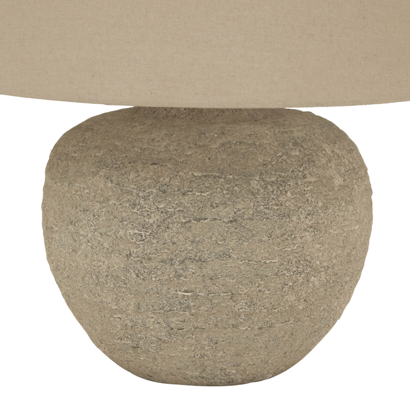 Grey Ceramic Table Lamp for Mediterranean Mood Lighting