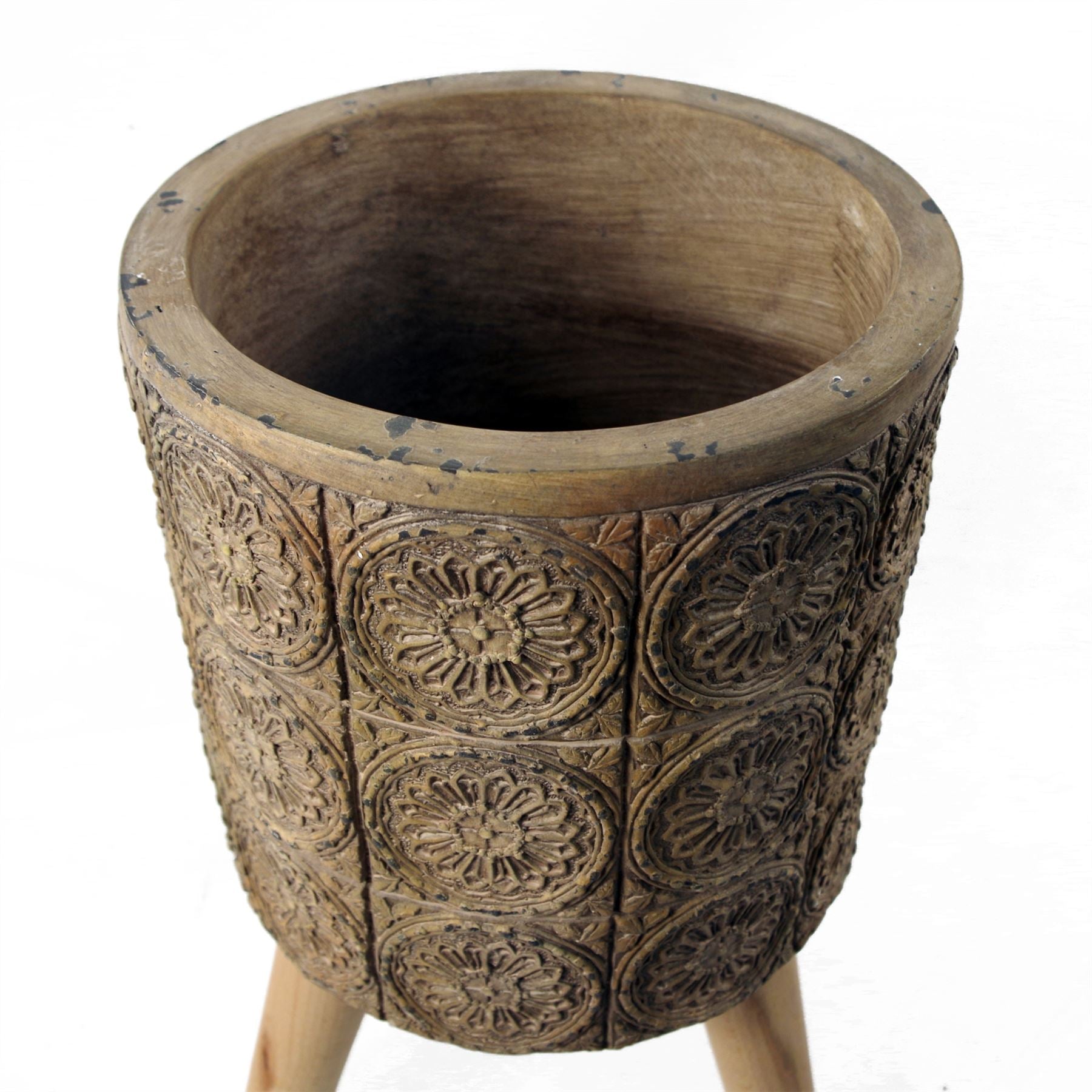 Planters Plant Pots Z i Flowers Composite 40cm x 21.5cm-4