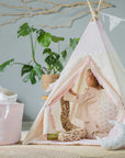 Princess Tipi Tent Set – Magical & Elegant Play Space by Sówka at brixbailey.com