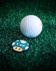 1UP Mushroom Golf Ball Marker