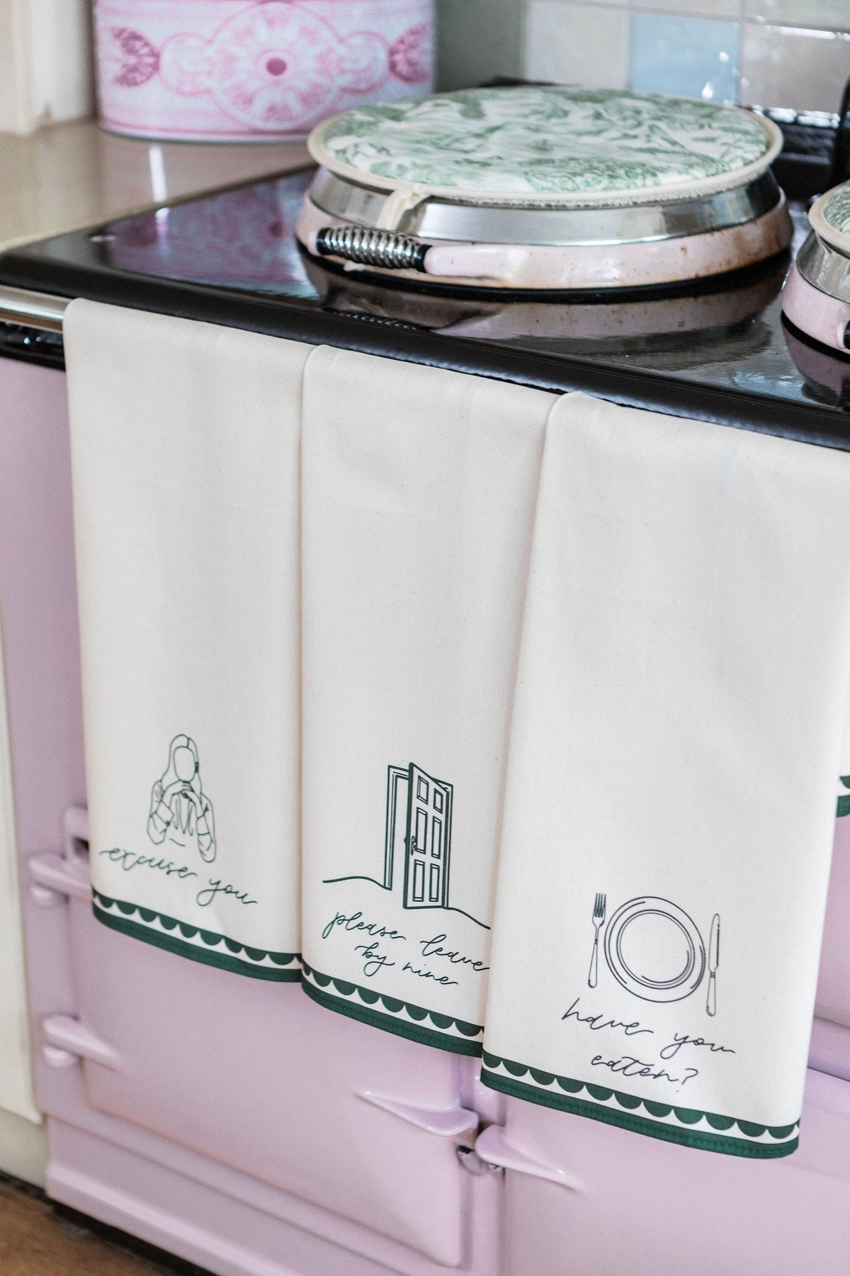 Excuse You Tea Towel