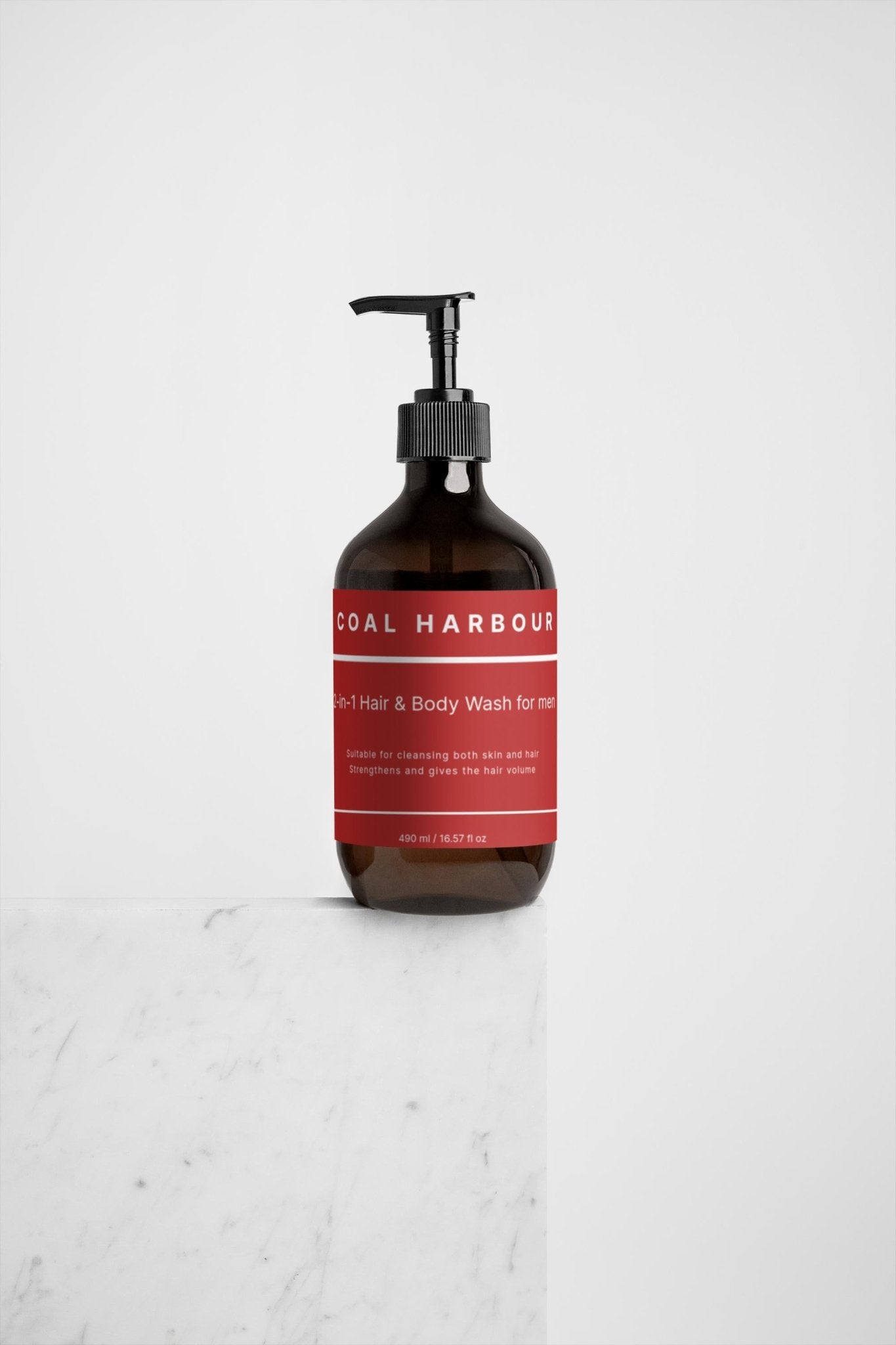 2-in-1 Luxury Hair &amp; Body Wash for Men 490ml