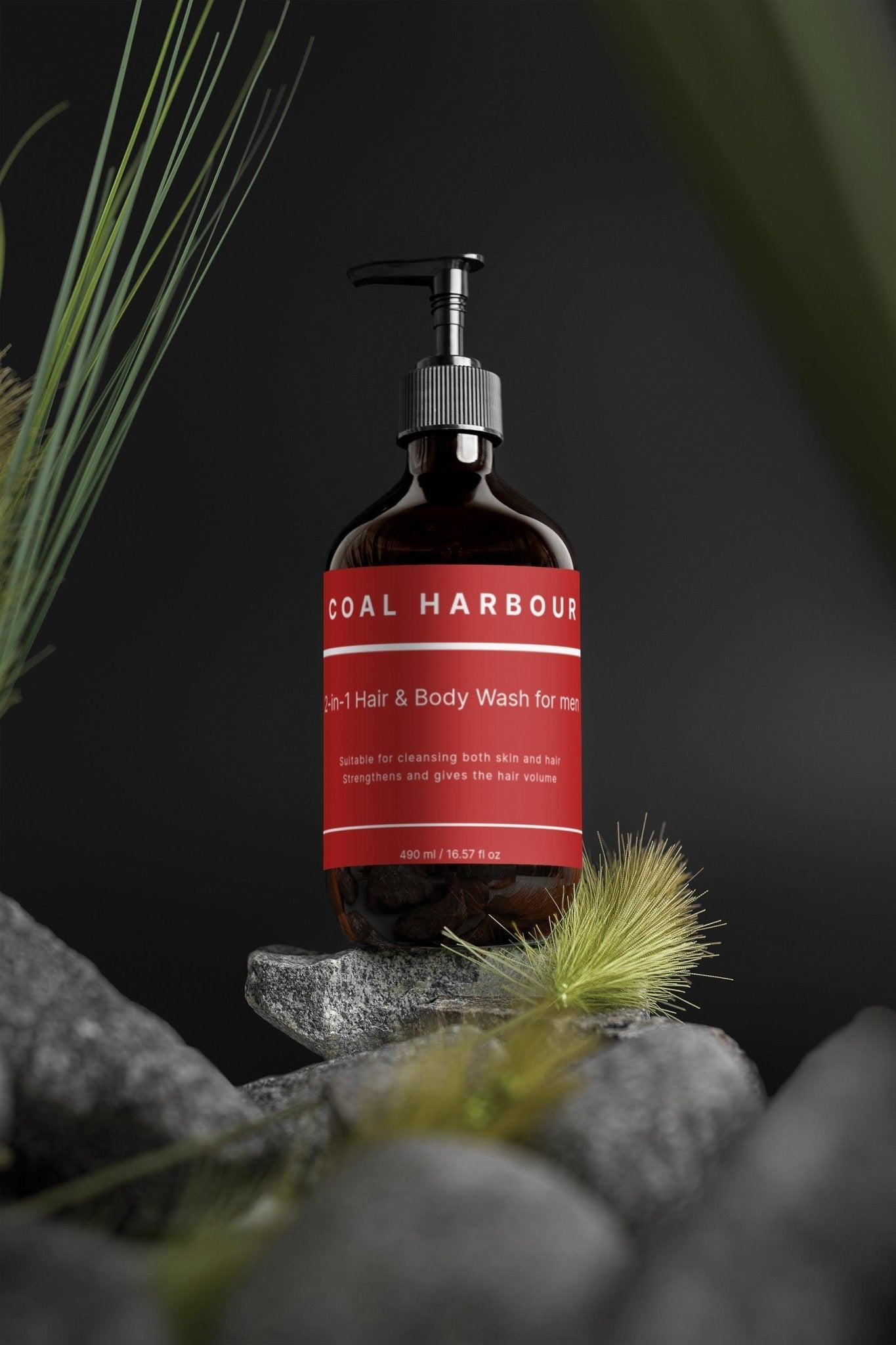 2-in-1 Luxury Hair &amp; Body Wash for Men 490ml
