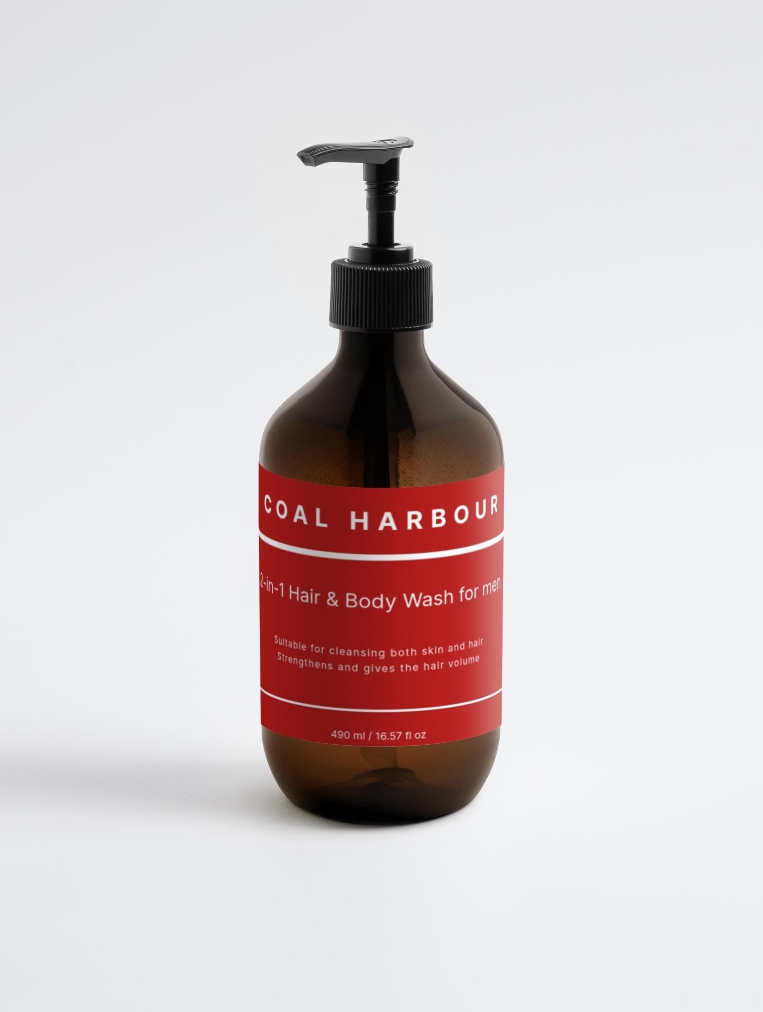 2-in-1 Luxury Hair &amp; Body Wash for Men 490ml