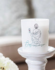 Powerhouse Natural Wax Glass Candle