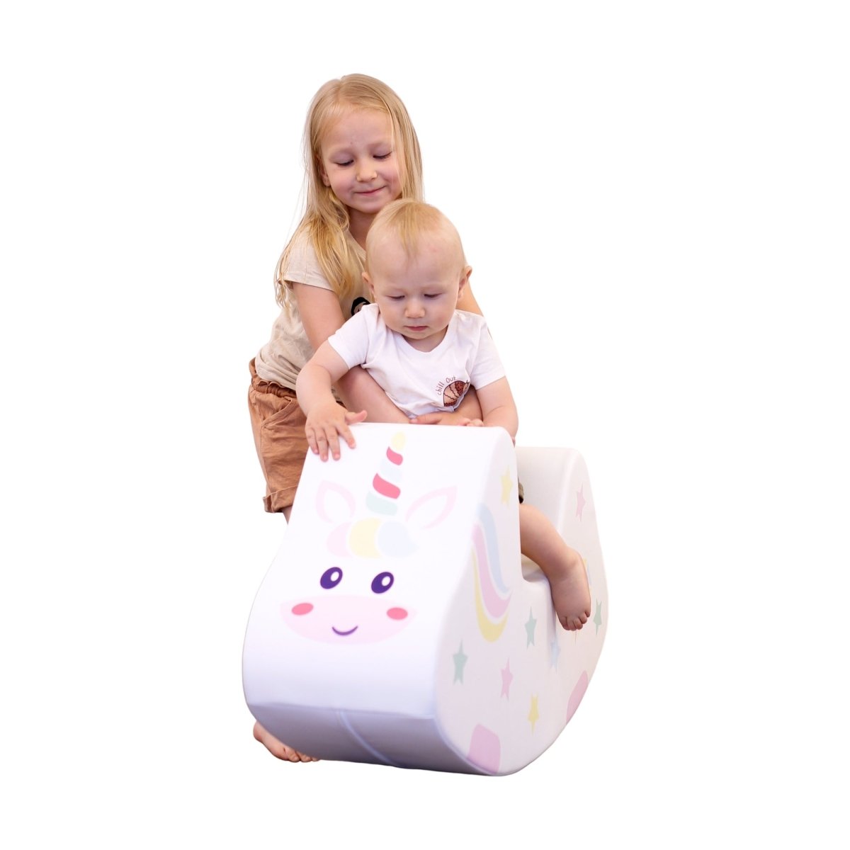 Soft Play Ride On Toy - Unicorn-0